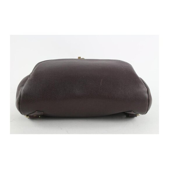 Louis Vuitton Burgundy Taiga Leather Cassiar Backpack 12lv1101 main image 10